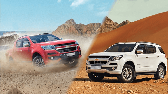 Sử dụng xe Chevrolet để trải nghiệm nhiều tiện ích