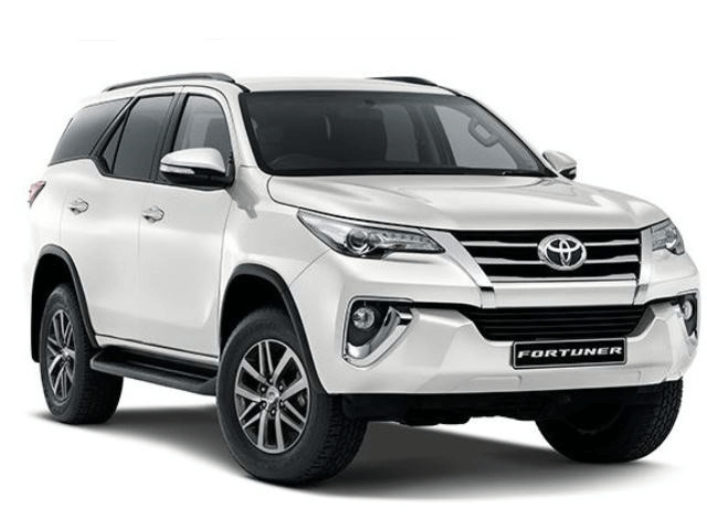 Hình ảnh xe Toyota màu trắng thời trang