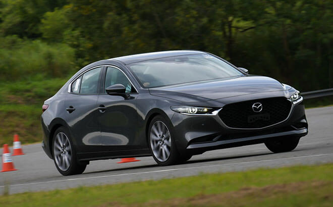 Thiết kế Mazda 3 bắt mắt, nhỏ gọn và sang trọng