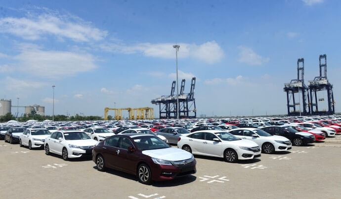 Thái Lan sẽ cấm nhập khẩu xe ôtô cũ vào cuối năm nay  ÔtôXe máy   Vietnam VietnamPlus